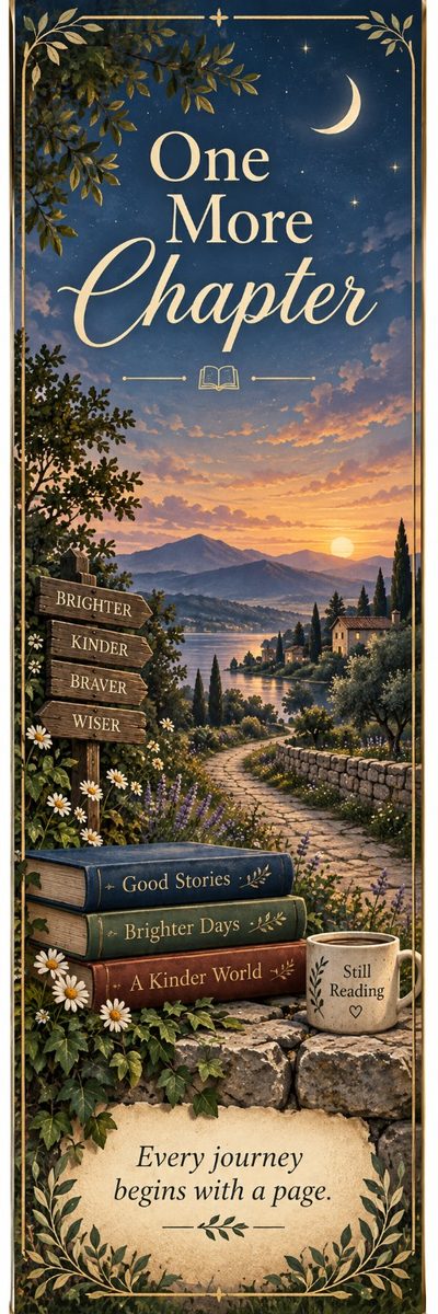 One More Chapter bookmark